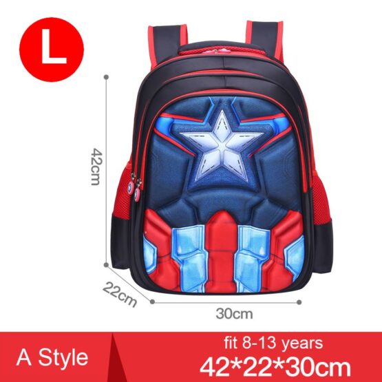 Captain America Bag Red (L)