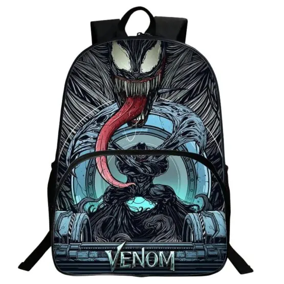 Grey Tongue- Marvel Venom Symbiote Backpack
