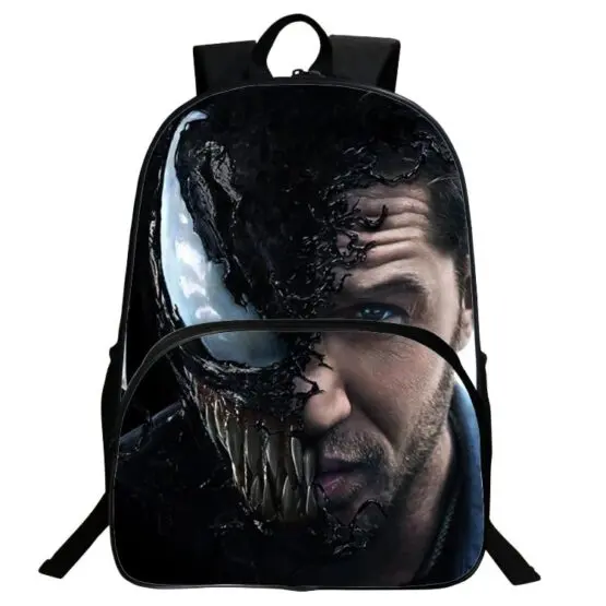 Half Face - Marvel Venom Symbiote Backpack