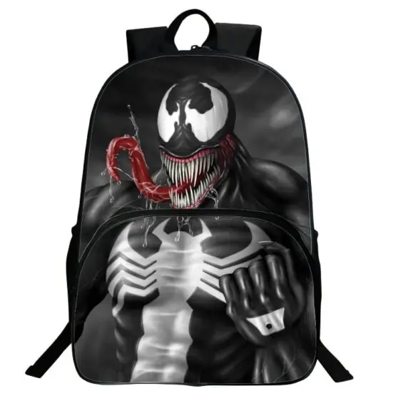 Logo on Chest - Marvel Venom Symbiote Backpack