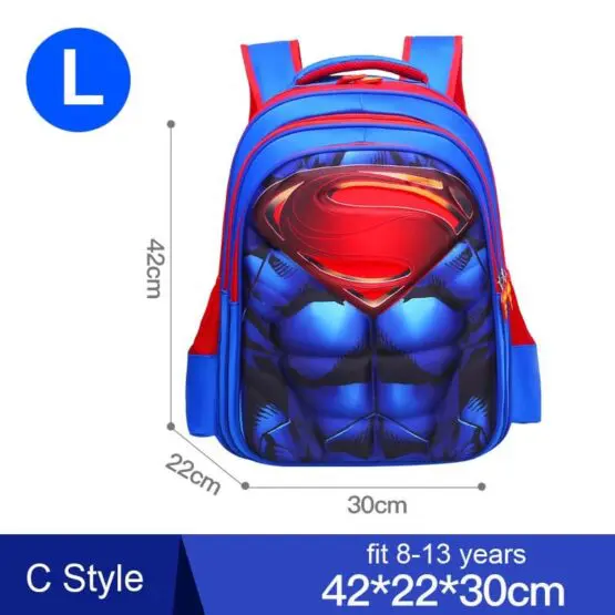 Superman Bag Red-Blue (L)