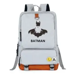 Batman Backpack - Grey - 1