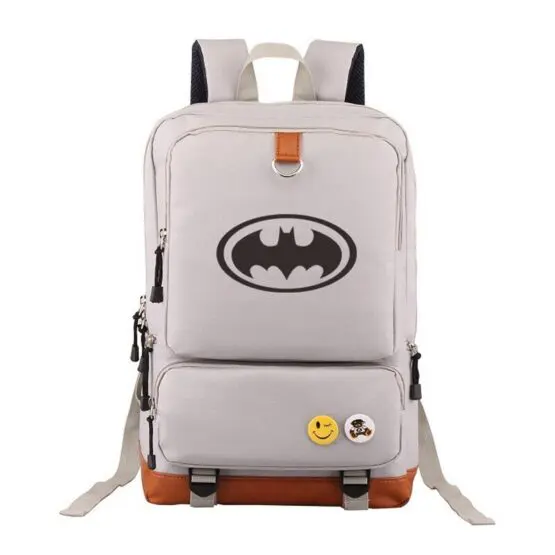 Batman Backpack - Grey