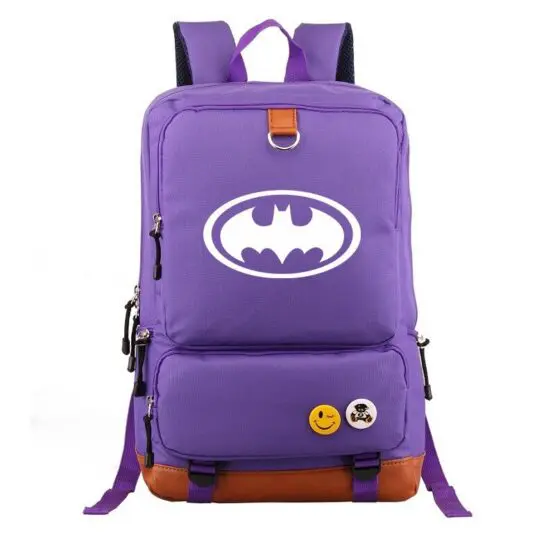 Batman Backpack - Mauve