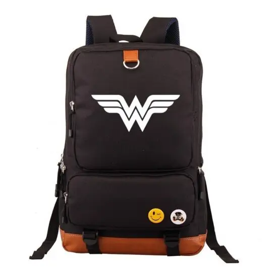 Wonder Woman Backpack-Black