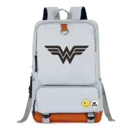 Wonder Woman Backpack-Grey