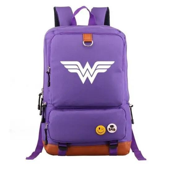 Wonder Woman Backpack-Mauve