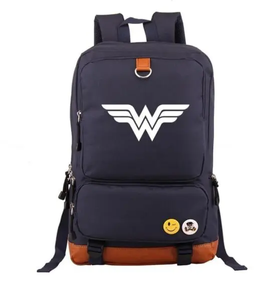Wonder Woman Backpack-Navy