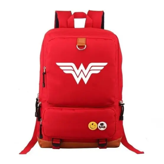 Wonder Woman Backpack-Red