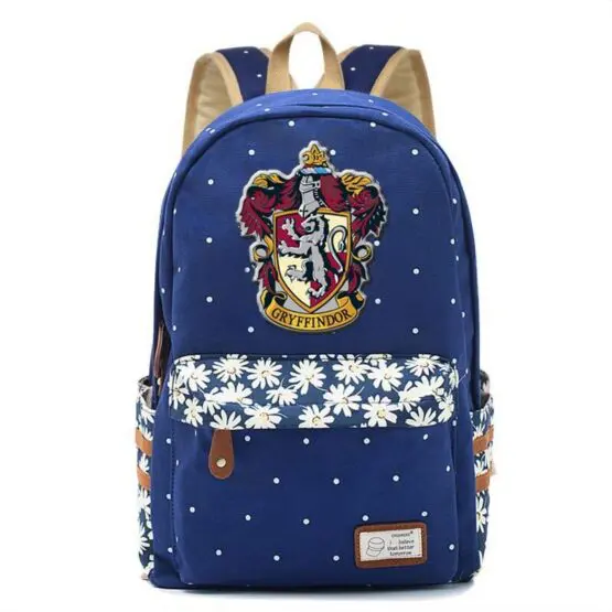 Hogwarts Houses Girl's school bag - Gryffindor - Dark Blue