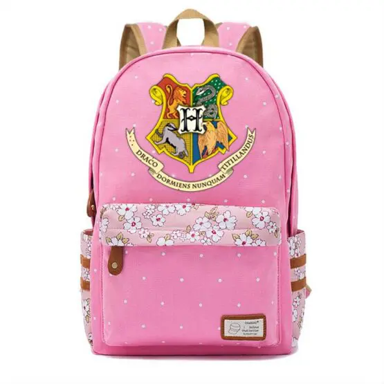 Hogwarts Houses Girl's school bag - Hogwarts - Pink