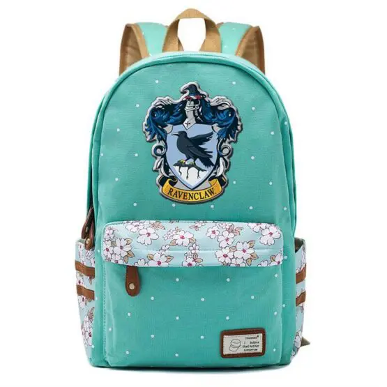Hogwarts Houses Girl's school bag - Ravenclaw - Ocean Green