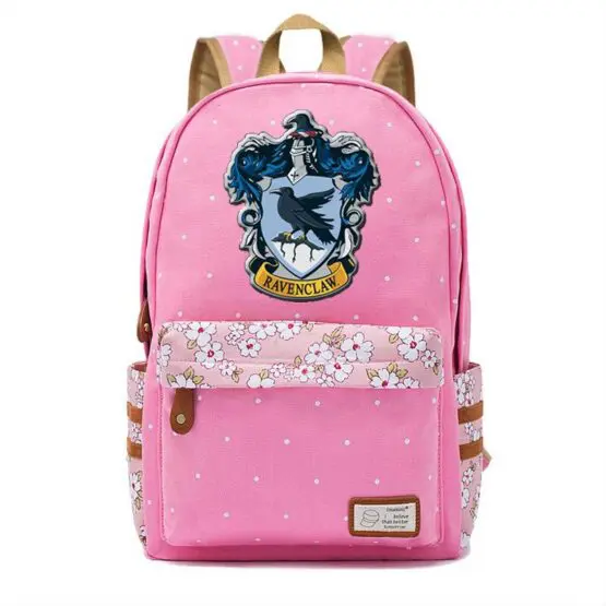 Hogwarts Houses Girl's school bag - Ravenclaw - Pink