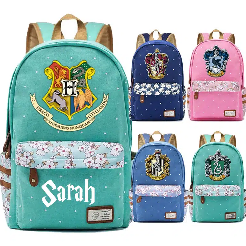 Hogwarts Houses Girl's SCHOOL BAG